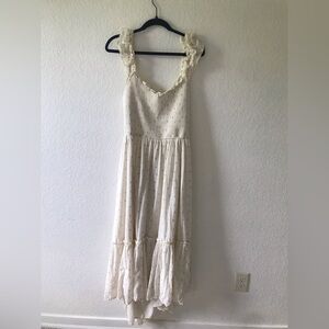 American Eagle Sleeveless Smocked Dress